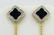 David Yurman 1.00ctw Diamond, 18K & Onyx Earrings - 2