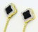 David Yurman 1.00ctw Diamond, 18K & Onyx Earrings - 4