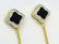 David Yurman 1.00ctw Diamond, 18K & Onyx Earrings - 5