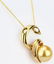 12mm AA Golden South Sea Pearl & 18K 18" Necklace - 4