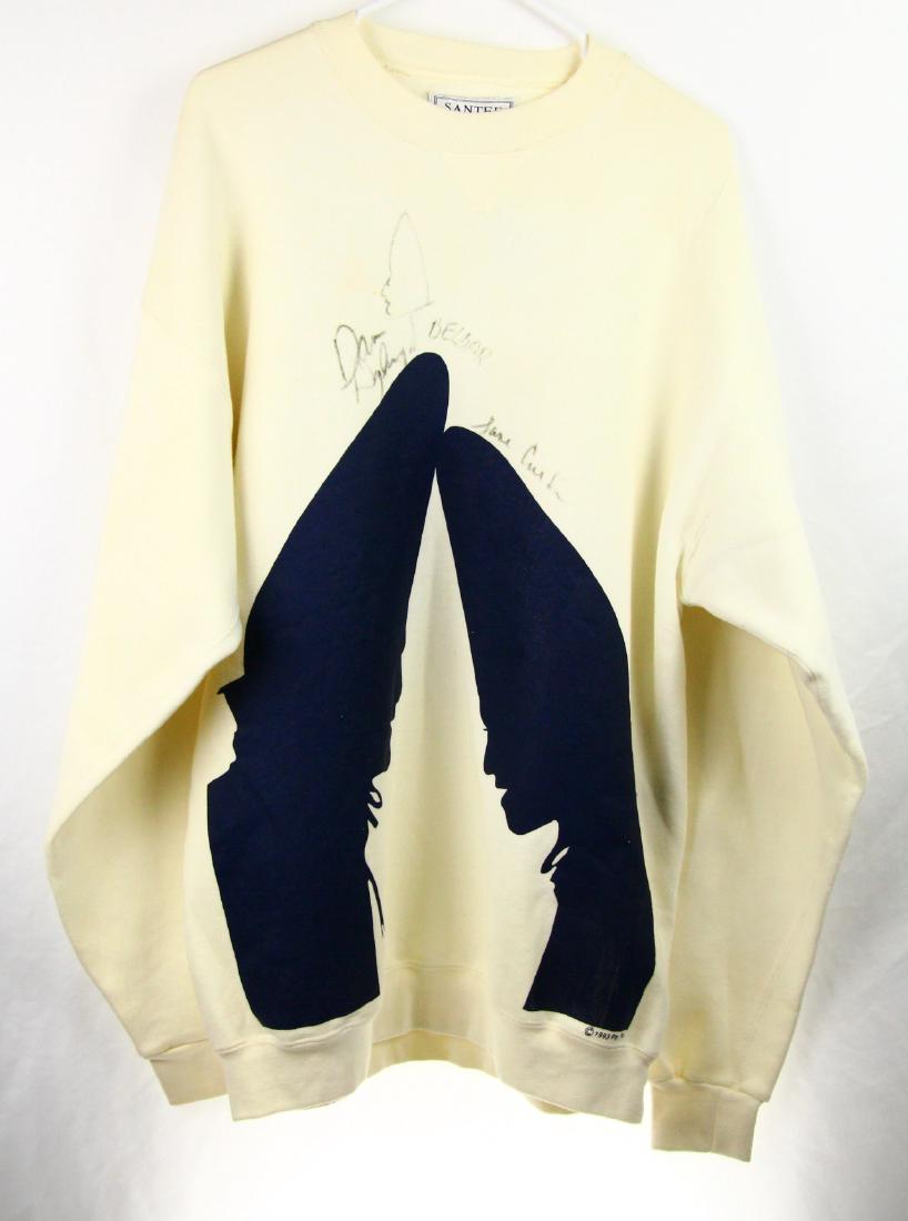 Dan Aykroyd & Jane Curtin Autographed Sweatshirt (1 of 4)