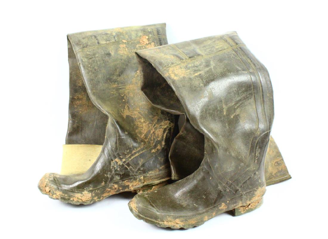 Bing Crosby Personally Owned Rubber Fishing Boots (1 of 6)