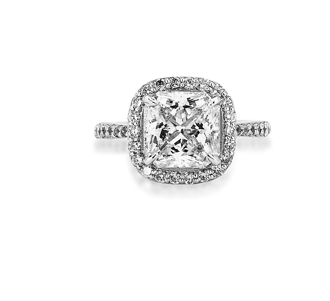 5.25ct VS1/K Diamond Solitaire 14K Ring (1 of 7)
