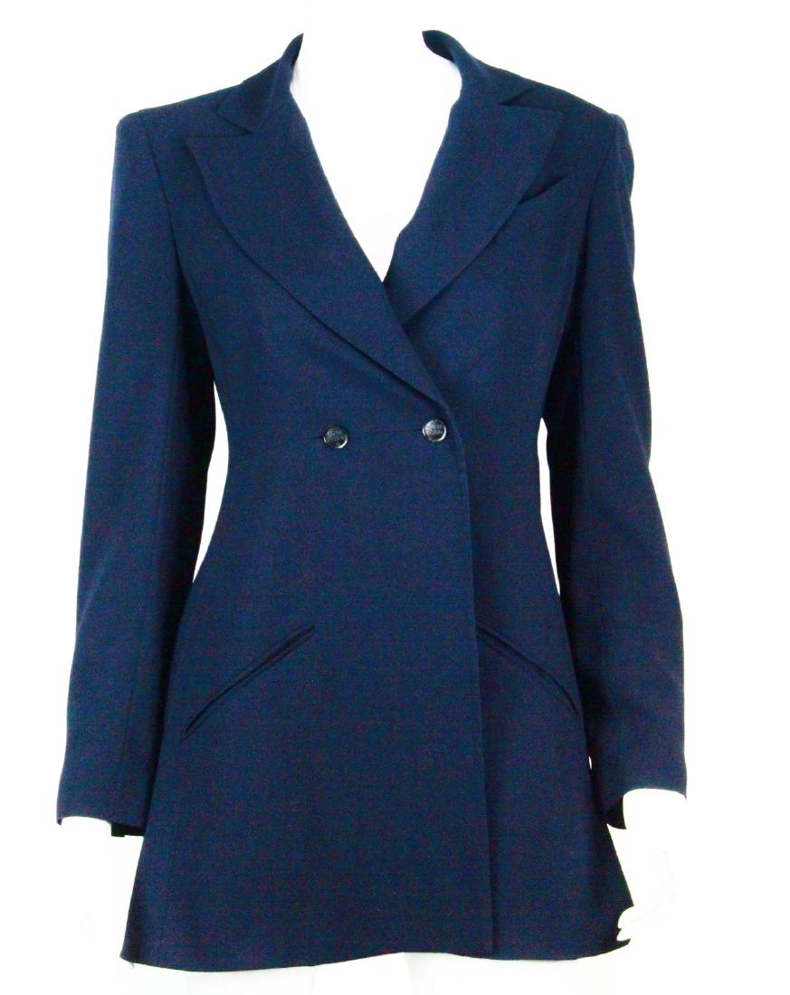 Chanel Boutique 1998P Navy Wool Blazer (1 of 15)