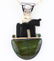 Sajen Jet & Sterling Silver Pendant on 20" Chain - 2