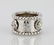 Chanel 18K "Camellia & Clover" Ring W/Pearls - 3