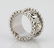 Chanel 18K "Camellia & Clover" Ring W/Pearls - 4