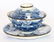 17th C. Vietnamese Queen's Lidded Tea Cup/Saucer
