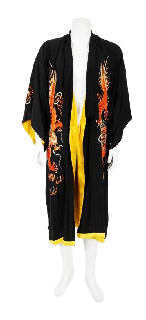 Matthew McConaughey's "Magic Mike" Black Kimono (1 of 10)