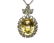 27.35ct GIA Yellow Sapphire, 5ctw Diamond Necklace - 3
