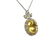 27.35ct GIA Yellow Sapphire, 5ctw Diamond Necklace - 4