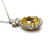 27.35ct GIA Yellow Sapphire, 5ctw Diamond Necklace - 8