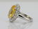9.95ct GIA No Heat Yellow Sapphire & Diamond Ring - 7