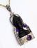Sajen Sterling Silver Obsidian Goddess Pendant - 3