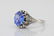 4.05ct GIA Blue Sapphire, Diamond & Platinum Ring - 2