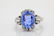 4.05ct GIA Blue Sapphire, Diamond & Platinum Ring - 4