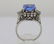 4.05ct GIA Blue Sapphire, Diamond & Platinum Ring - 8