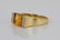 3.50ct Citrine & 14K Ring W/Diamond Accents - 2