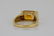 3.50ct Citrine & 14K Ring W/Diamond Accents - 4