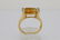 3.50ct Citrine & 14K Ring W/Diamond Accents - 5