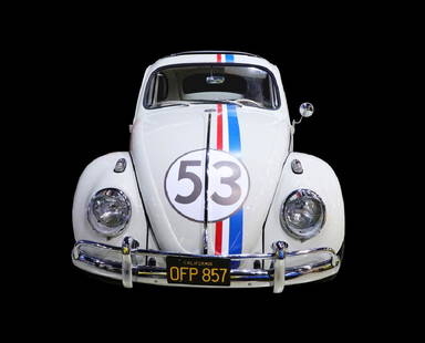 Herbie: Fully Loaded 1963 VW Beetle Signed by Cast: Herbie: Fully Loaded (2005) 1963 Ragtop Volkswagen Beetle Signed by Cast W/Clean Title & Disney Documentation - This vehicle is a 1963 Ragtop Volkswagen Beetle, used during the filming of the