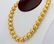 12mm-15.5mm GIA Golden South Sea Pearl Necklace - 3