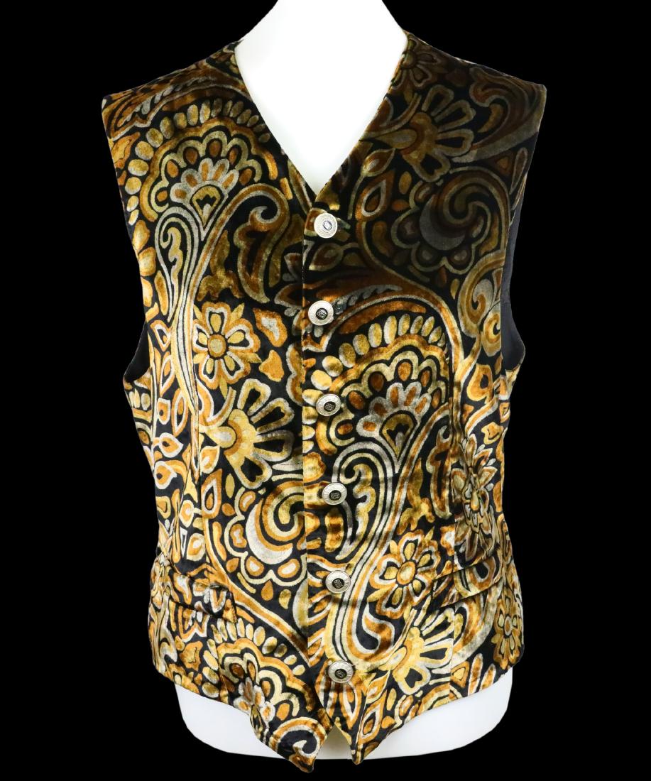 Prince's Versace Paisley Vest Acquired From Mayte (1 of 9)