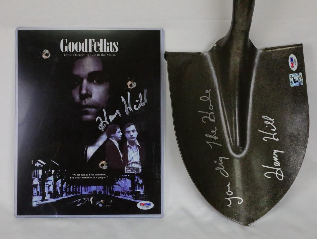 Henry Hill Signed Goodfellas Photograph & Shovel (1 of 6)