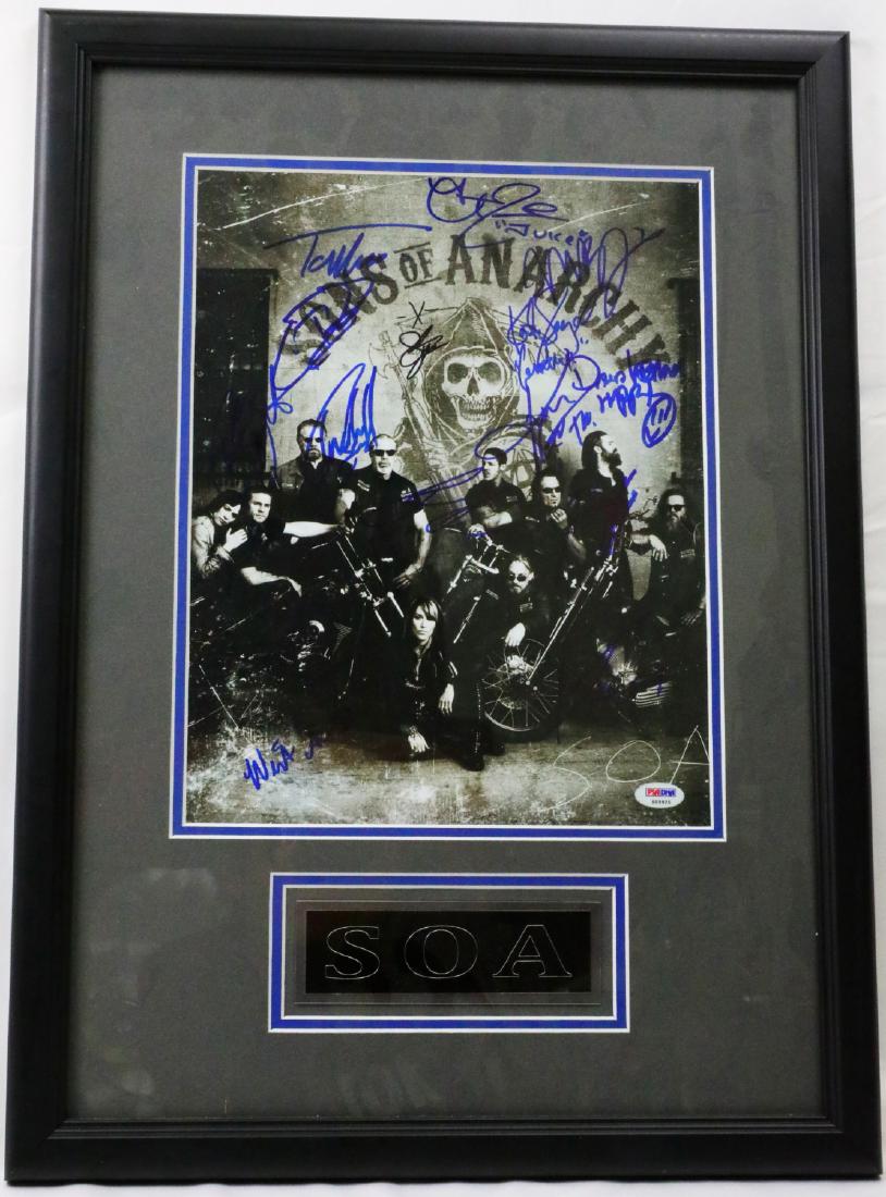 Sons of Anarchy Framed Cast Signed Promotional (1 of 4)