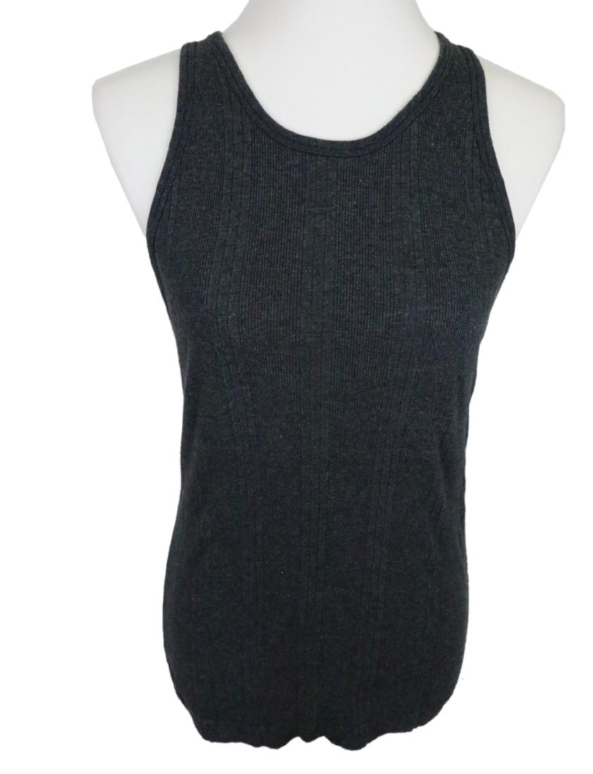 Prince's Versace Charcoal Gray Tank Top W/Notarized LOA (1 of 4)