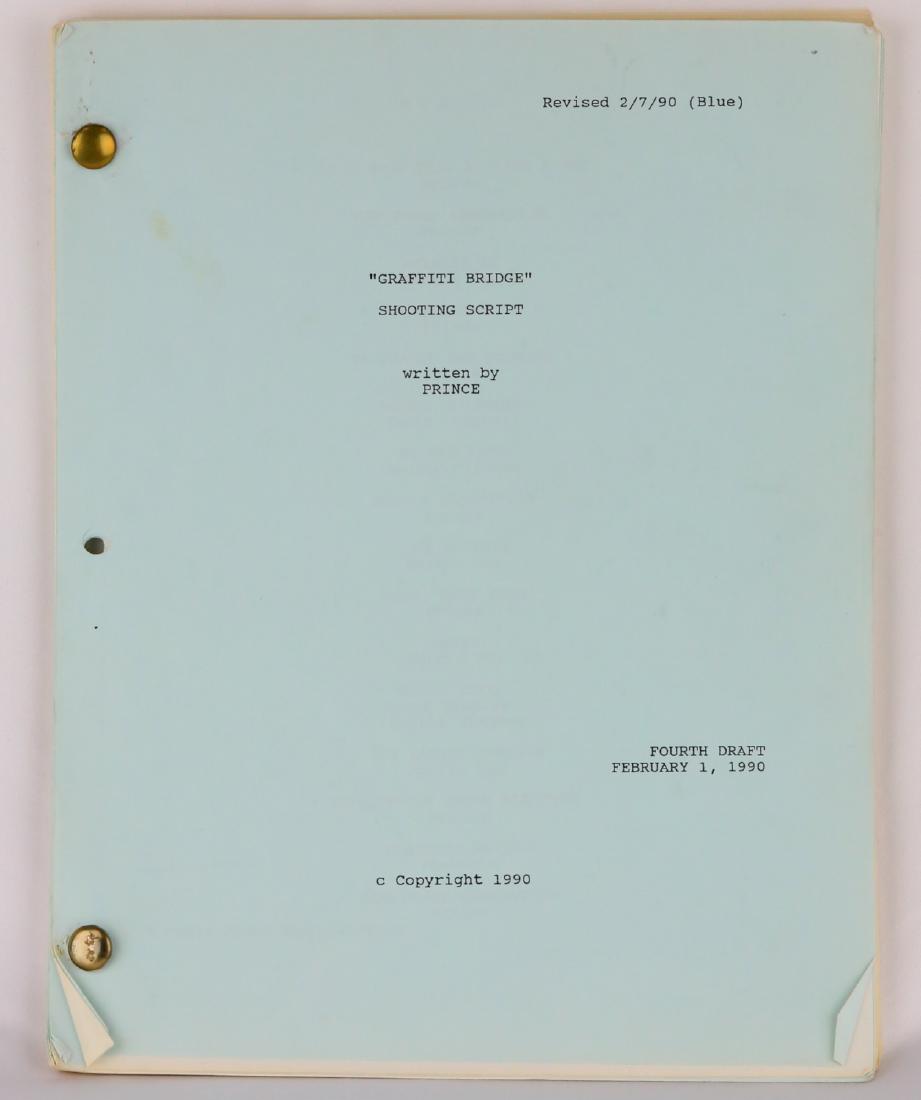 Prince's 1990 Graffiti Bridge 67-Page Fourth Draft (1 of 5)