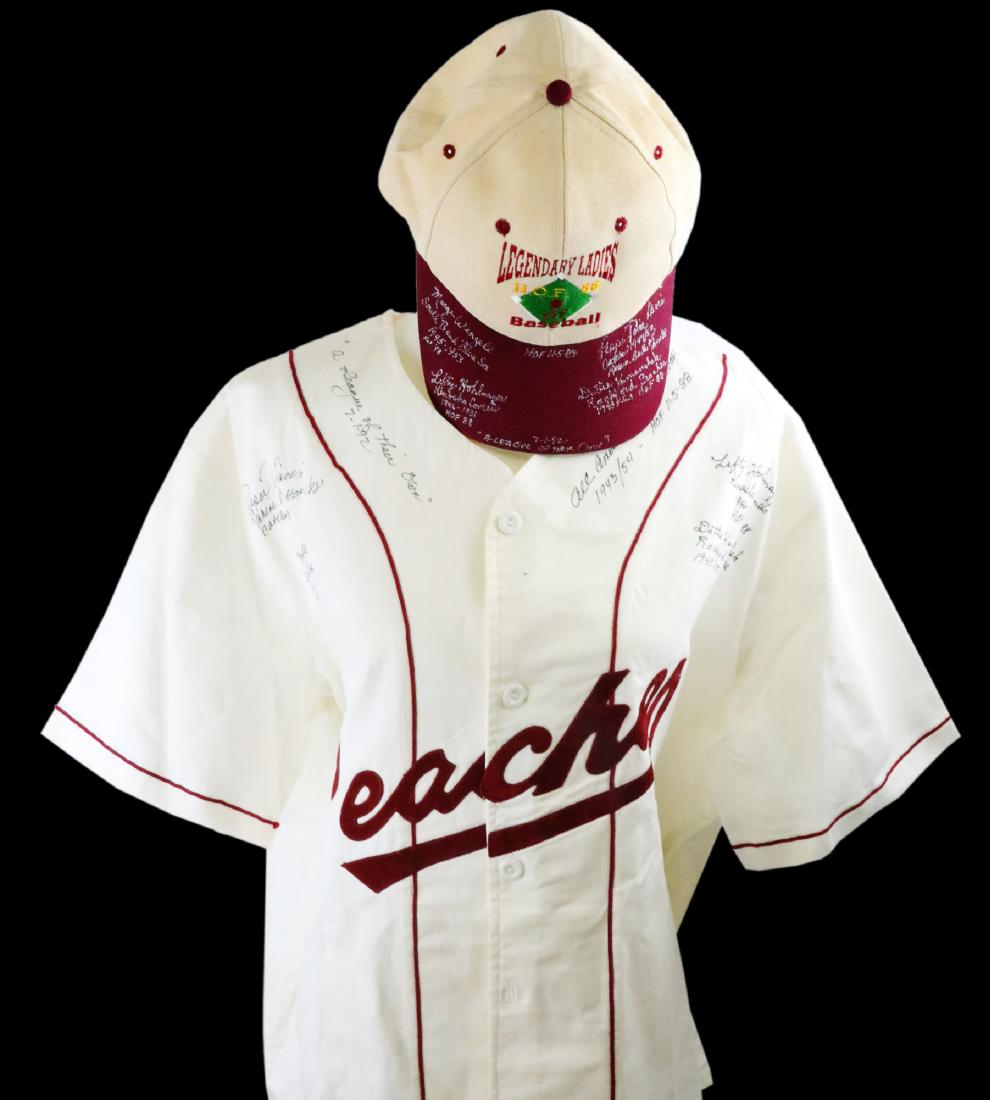 A League of Their Own Jersey Signed by Girls Baseball (1 of 9)