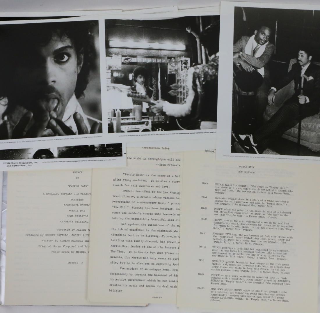 Prince's Personal Copy of 1984 Purple Rain Press Kit (1 of 5)