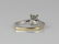 1ct VS Diamond in 1.05ctw Diamond Platinum/18K Band - 4