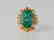 8.50ct Emerald, 2ctw VS2-SI1 Diamond & 18K Ring