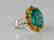 8.50ct Emerald, 2ctw VS2-SI1 Diamond & 18K Ring - 3