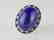 59.8ct Tanzanite, .95ctw Sapphire/Diamond 14K Ring - 2