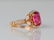 2.50ct Pink Sapphire, 0.80ctw Diamond & 18K Ring - 3