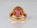 2.50ct Pink Sapphire, 0.80ctw Diamond & 18K Ring - 6