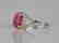 3.15ct GIA Pink Sapphire, 1ctw Diamond & 18K Ring - 2