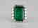 23.95ct Emerald, 5.5ctw VS1-VS2/G-H Diamond 18K Ring