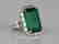 23.95ct Emerald, 5.5ctw VS1-VS2/G-H Diamond 18K Ring - 3