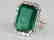 23.95ct Emerald, 5.5ctw VS1-VS2/G-H Diamond 18K Ring - 5