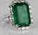 23.95ct Emerald, 5.5ctw VS1-VS2/G-H Diamond 18K Ring - 6