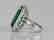 23.95ct Emerald, 5.5ctw VS1-VS2/G-H Diamond 18K Ring - 7