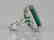 23.95ct Emerald, 5.5ctw VS1-VS2/G-H Diamond 18K Ring - 8