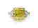 13.05ctw GIA VS1 Yellow/White Diamond Ring - 4