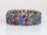 102ctw Multi Gemstone & Diamond 18K Bracelet