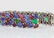 102ctw Multi Gemstone & Diamond 18K Bracelet - 4