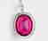 58ct Rubellite, 1.65ctw Diamond Platinum Necklace - 5